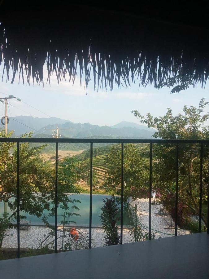 Puluong Bamboo Villa Huong Ba Thuoc Room photo